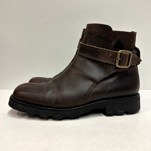 VERY GOOD Ralph Lauren x Alfred Sargent Jodhpur Boots Bench Made in England 9 - Picture 1 of 12